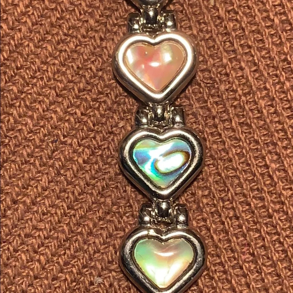 Royalton heart mother of pearl watch